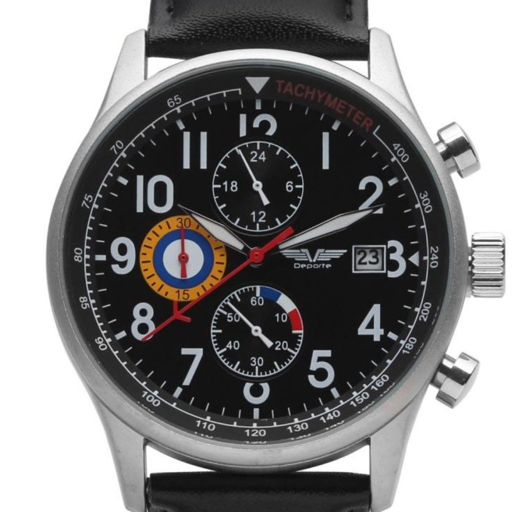 Men's Watch 42mm Diameter Case with Chronograph